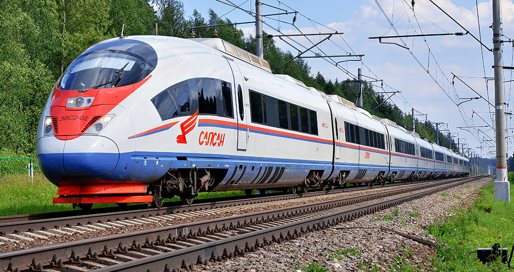 Sapsan Train St Petersburg, Russia