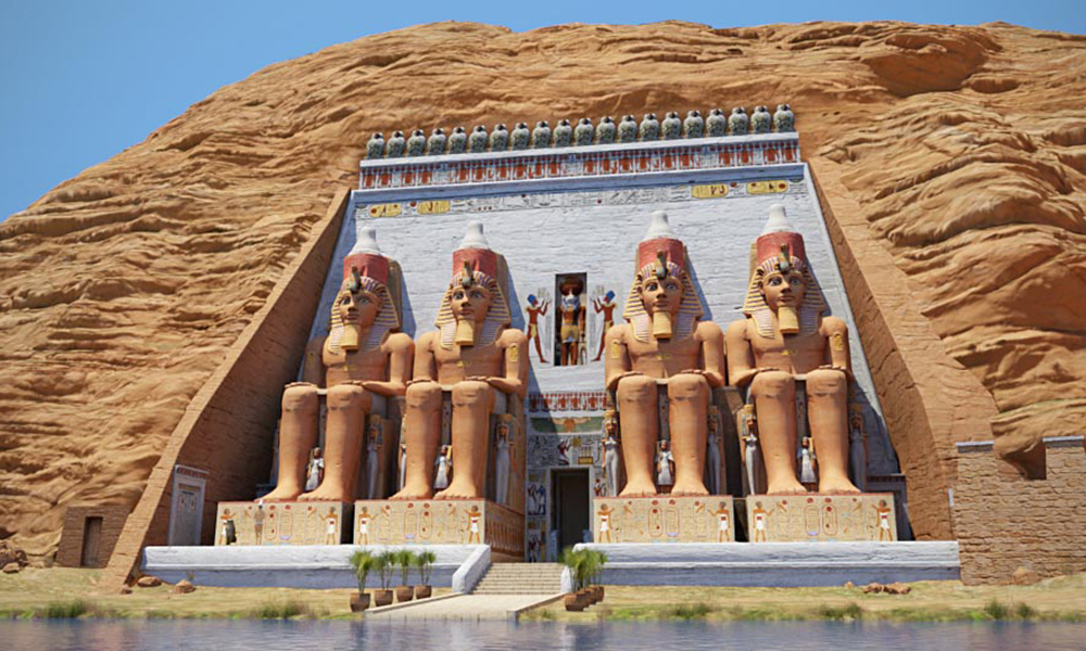 The Temples of Abu Simbel